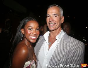 Brianna Stoute and Director Jerry Mitchell @ BroadwayWorld Brianna Stoute and Director Jerry Mitchell Photo