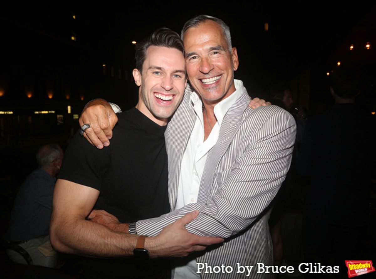 Christian Douglas and Jerry Mitchell  at 