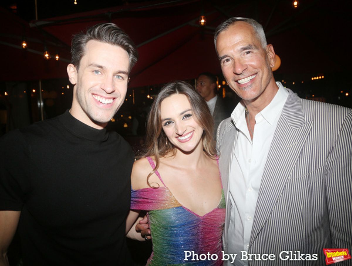 Christian Douglas, Nella Cole and Jerry Mitchell  at 