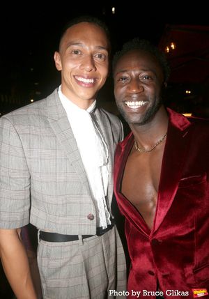 Callum Francis and Nick Rashad Burroughs @ BroadwayWorld Callum Francis and Nick Rashad Burroughs Photo