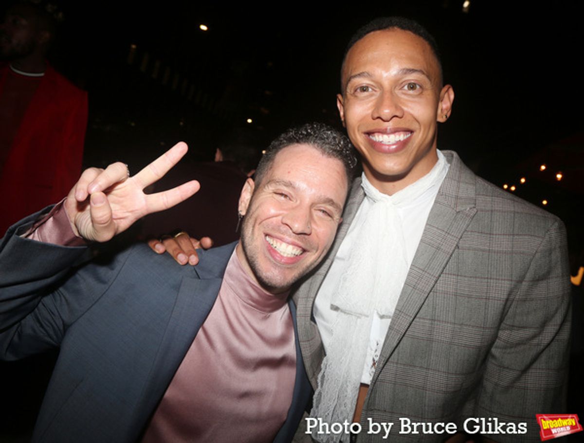 Robin de Jesus and Callum Francis at 