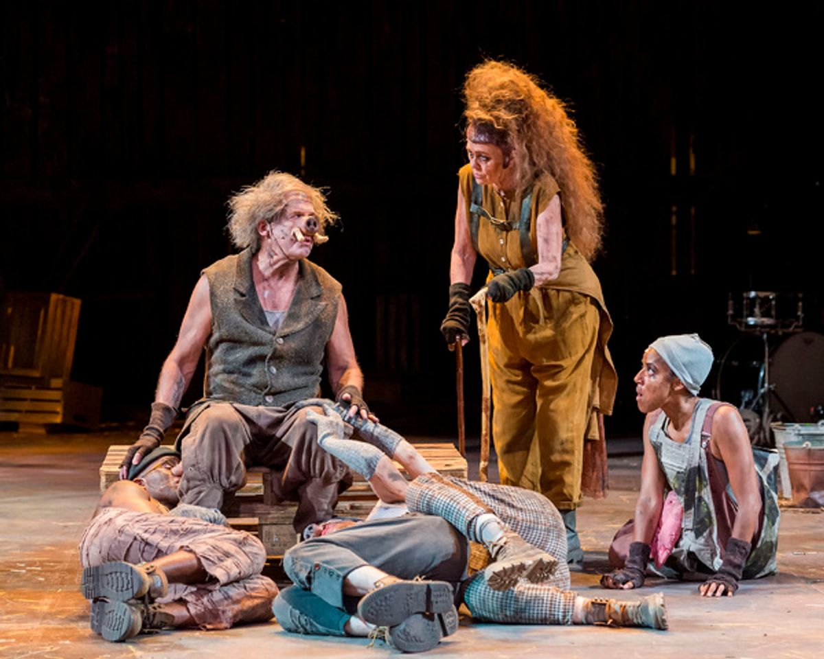 Geoff Elliott, Deborah Strang, Philicia Saunders
 at 