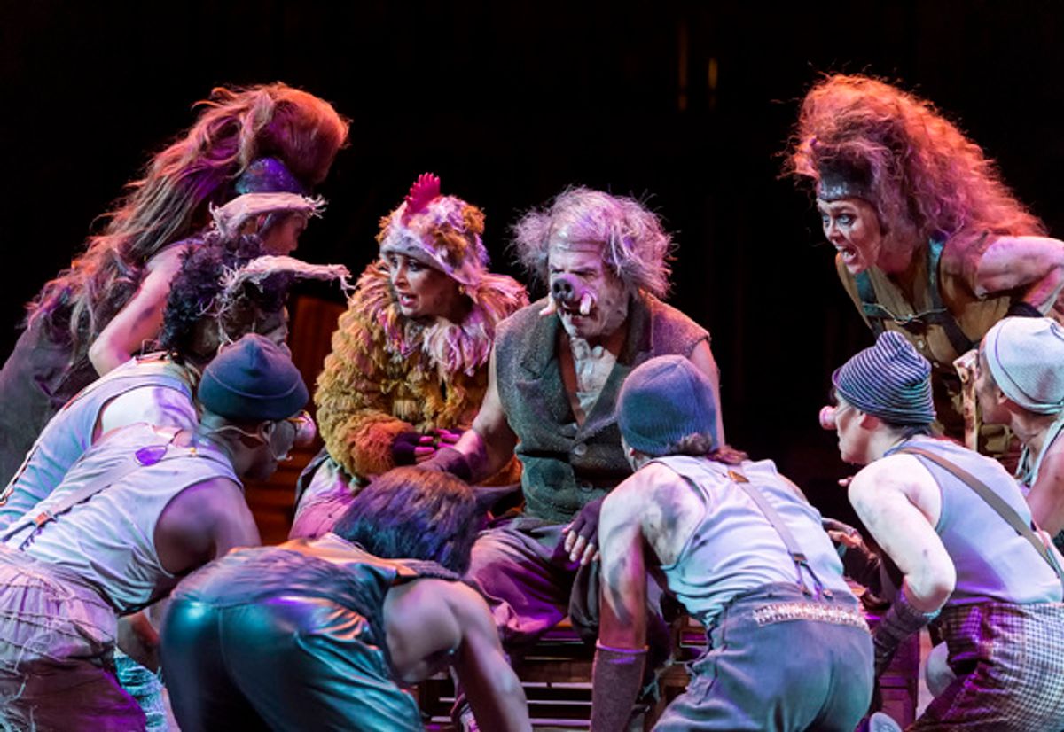 Cassandra Marie Murphy, Geoff Elliott, Deborah Strang and Ensemble at 