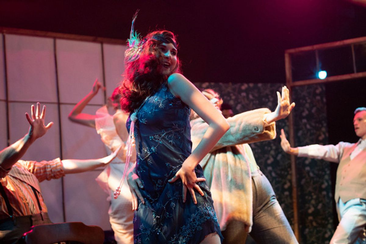 Carter Rose Sherman (Dolores) and company at Photos: Blank Theatre Company Presents THE WILD PARTY Running Through September 25