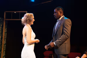 Karylin Veres (Queenie) and Marc Prince (Mr. Black) @ BroadwayWorld Karylin Veres (Queenie) and Marc Prince (Mr. Black) Photo