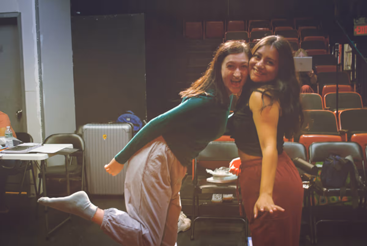 Jaclyn Holliday  Katia Mendoza at Photos: Inside Rehearsal For THE GIRL WITH THE RED HAIR