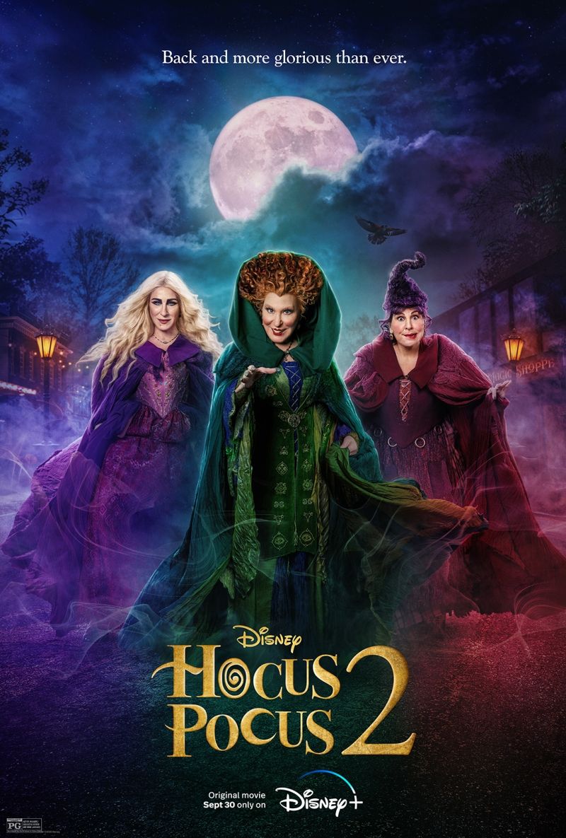 Photo: Disney+ Debuts New HOCUS POCUS 2 Film Poster — photo 1 of 1