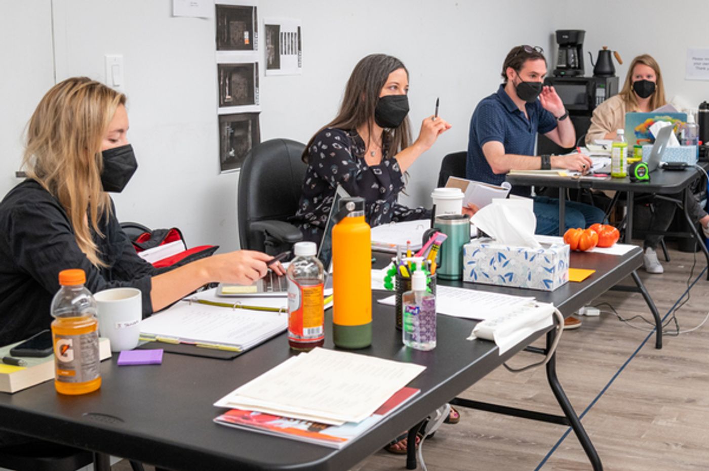Photos: See Dominic Fumusa, Abigail Hawk & Jessica Pimentel in Rehearsals for the World Premiere of JASPER  Image