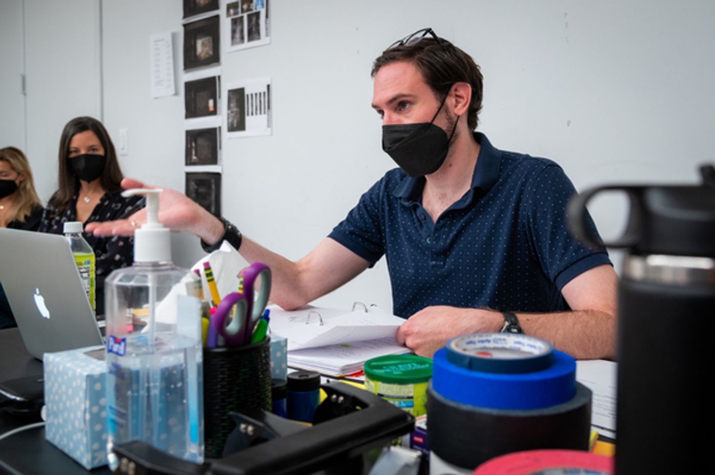 Photos: See Dominic Fumusa, Abigail Hawk & Jessica Pimentel in Rehearsals for the World Premiere of JASPER  Image