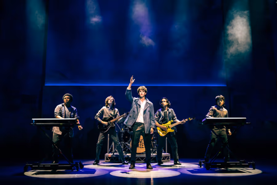 Photos: Get a First Look at Adam Bregman, Dee Roscioli & More in SING STREET at The Huntington Image
