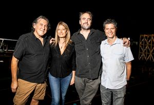 Cameron Crowe, Lia Vollack, Jeremy Herrin, Tom Kitt @ BroadwayWorld Cameron Crowe, Lia Vollack, Jeremy Herrin, Tom Kitt Photo