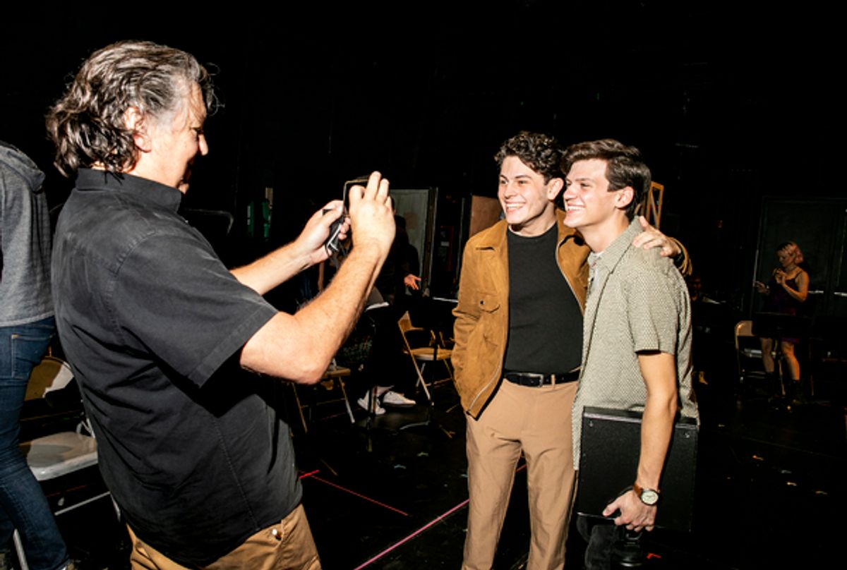 Cameron Crowe, Casey Likes, Andrew Poston at 