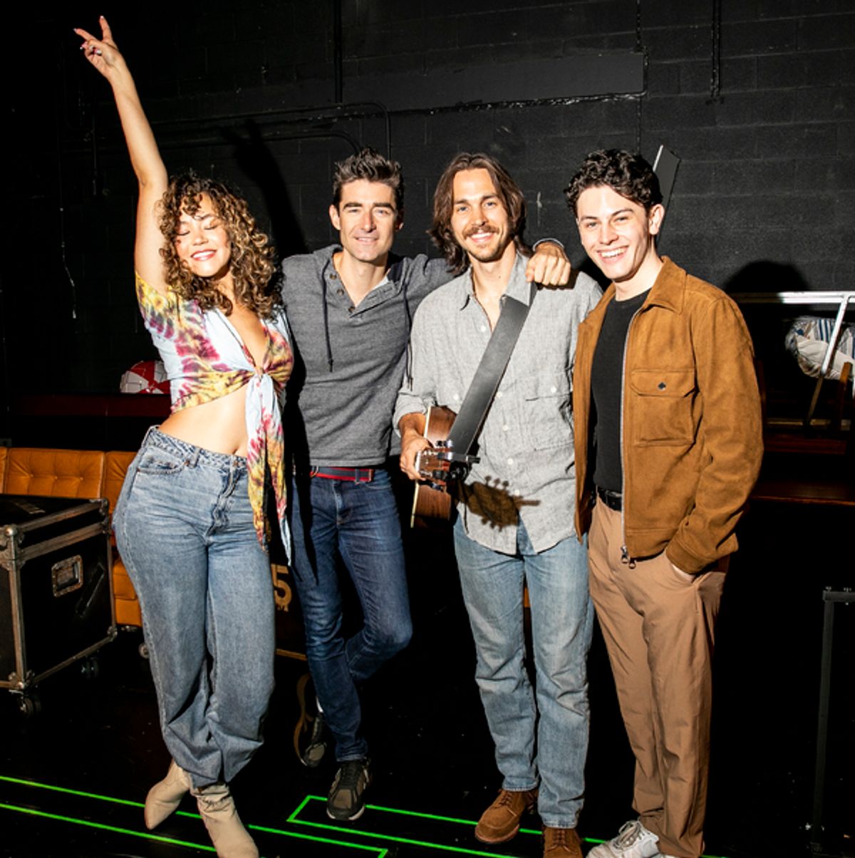 Solea Pfeiffer, Drew Gehling, Chris Wood, Casey Likes at 