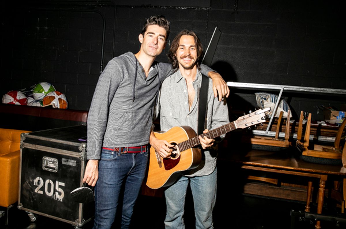 Drew Gehling and Chris Wood at 