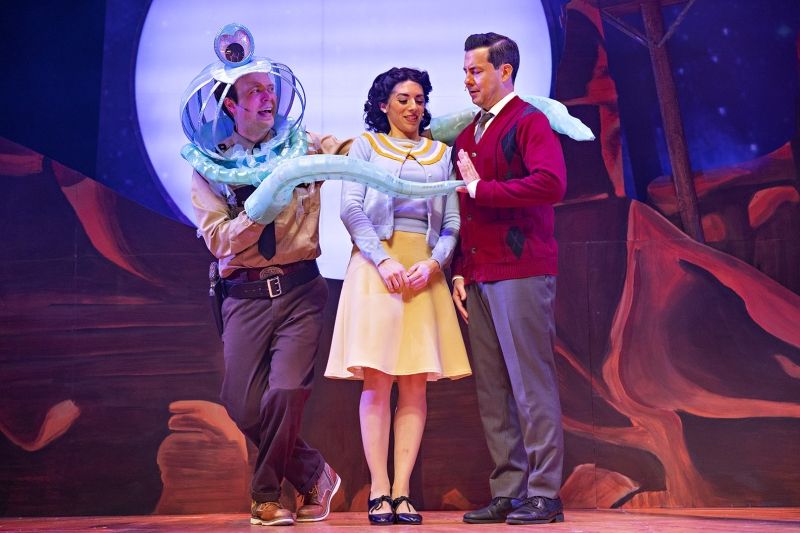 Review: IT CAME FROM OUTER SPACE THE MUSICAL at TheatreSquared Embraces the Campy Spirit in this Sci-Fi Comedy  Image