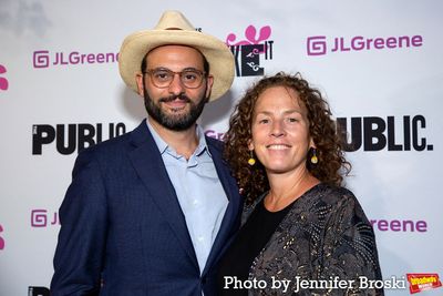 Arian Moayed, Krissy Shields Photo