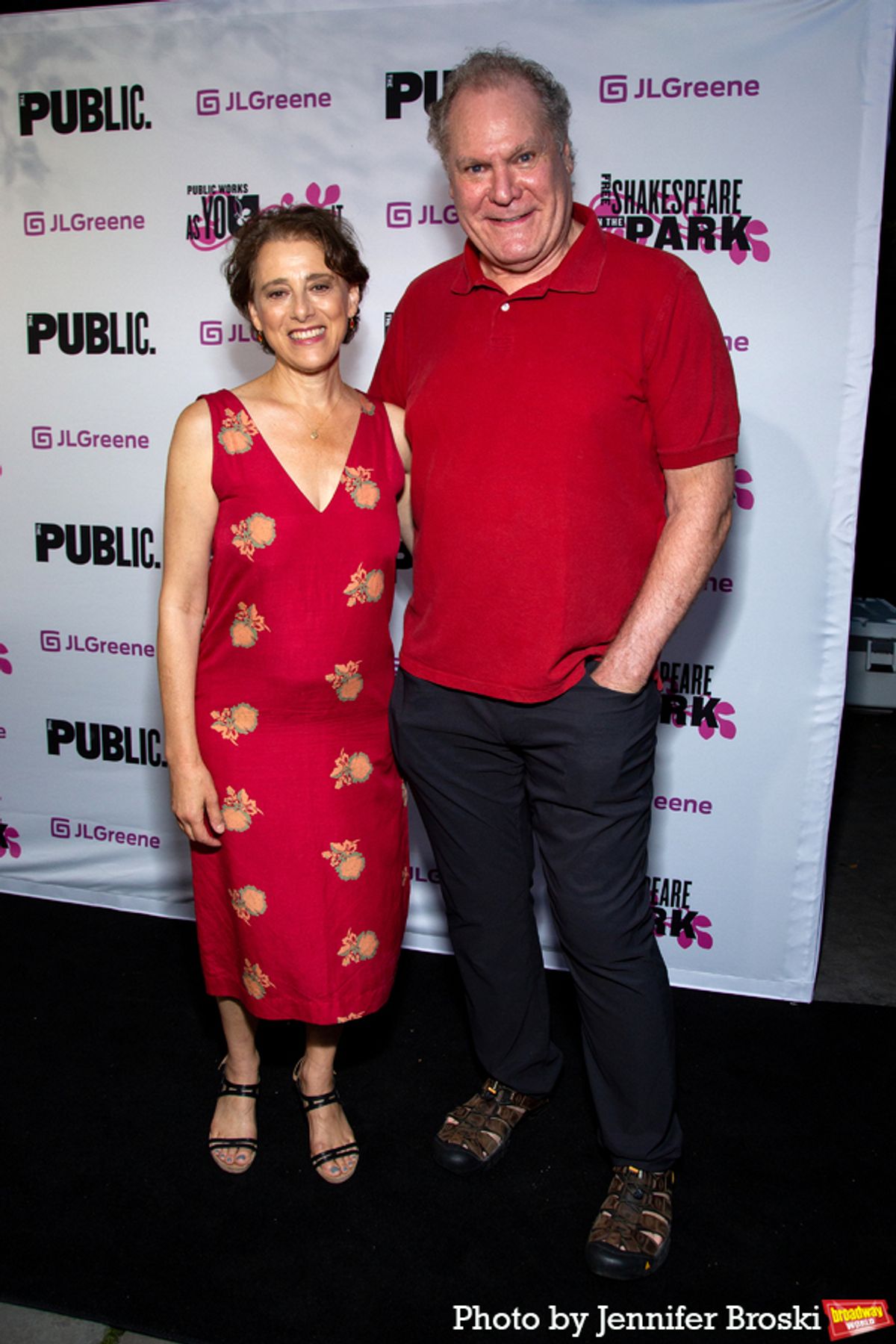 Judy Kuhn, Jay O. Sanders at 