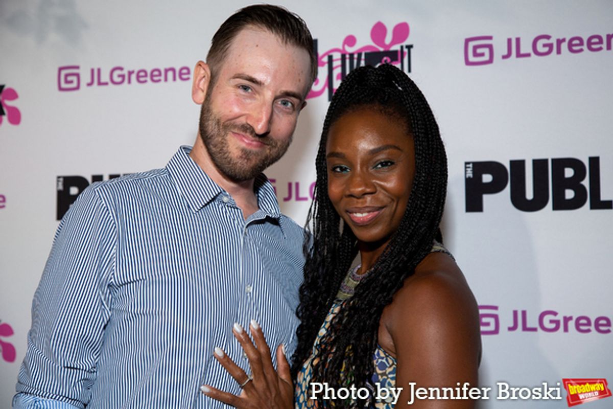 Billy Griffin, Khori Michelle Petinaud at 