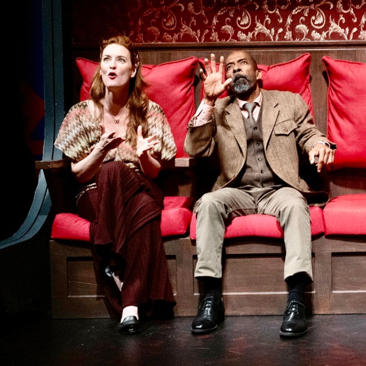 Robyne Parrish and Brian Richardson  at 