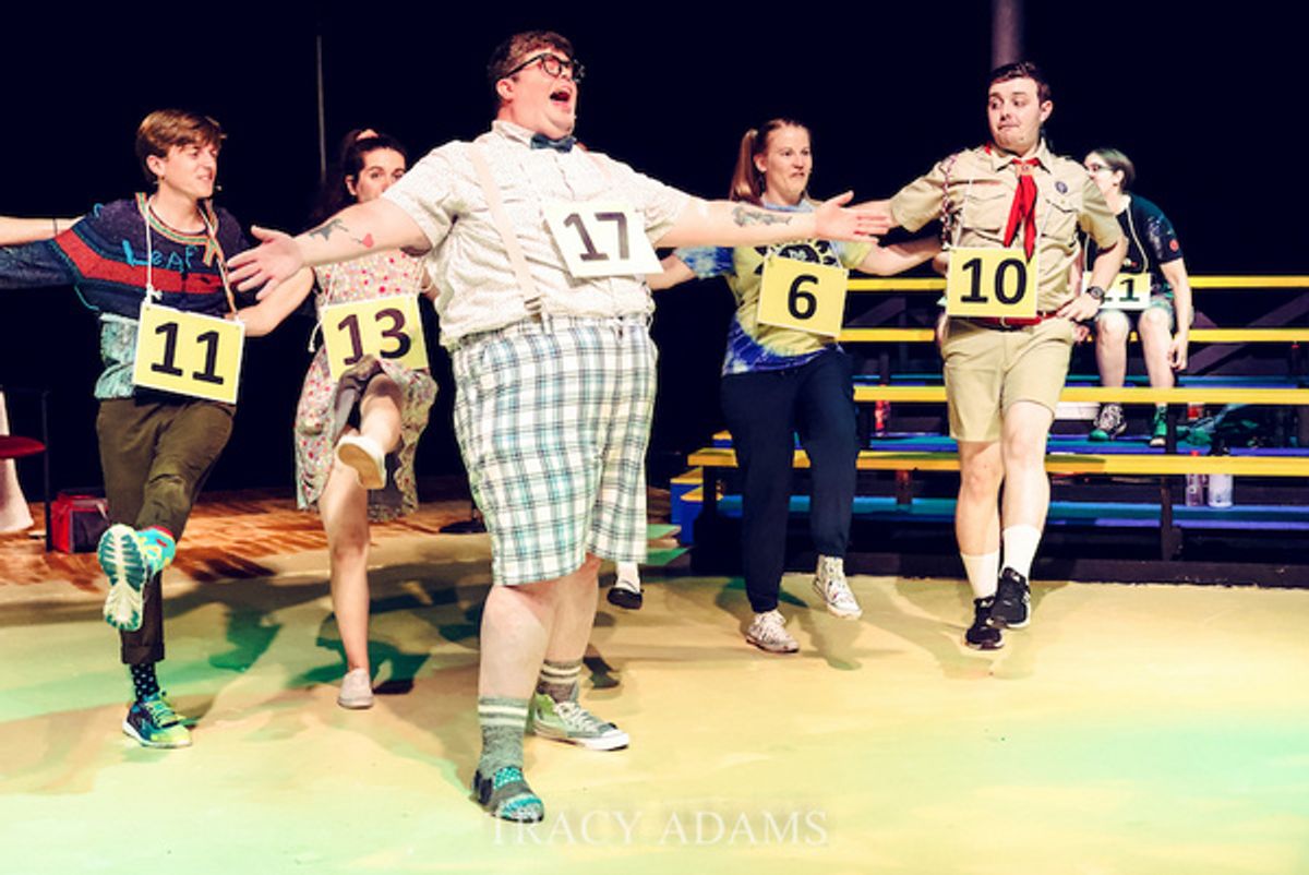 Mark Bracken and the cast  at 