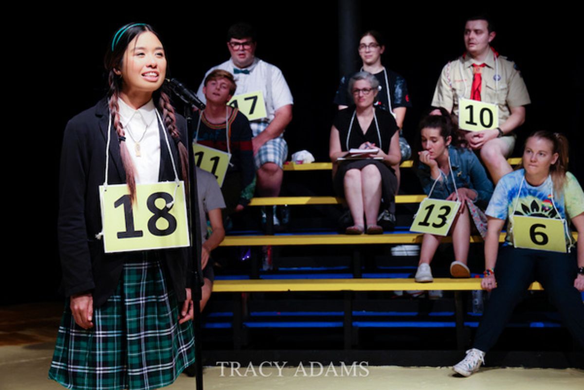 Hannah Descartin and the cast at 