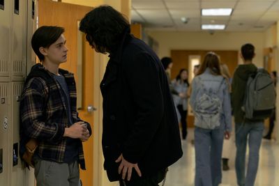 Jaeden Martell as Craig and Cyrus Arnold as Kenny Yankovich in Mr. Harrigan’s Phone Photo
