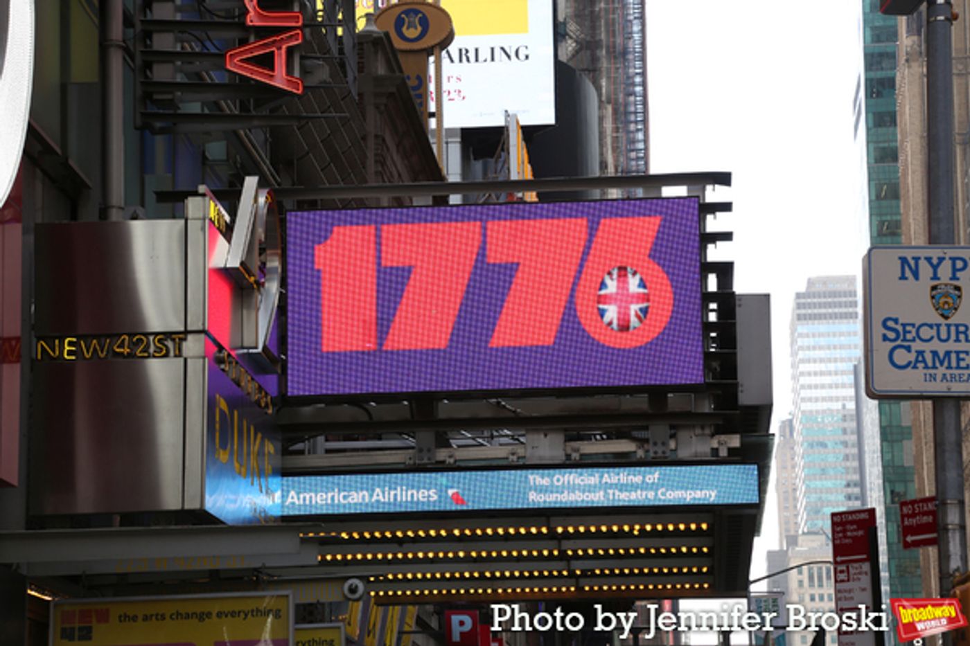 Up on the Marquee: 1776 Up on the Marquee: 1776 Image
