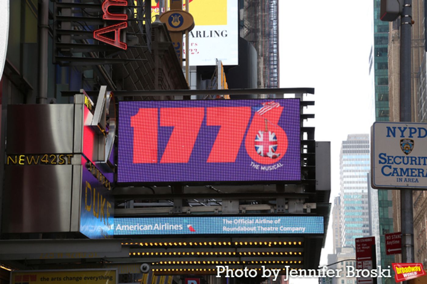Up on the Marquee: 1776 Up on the Marquee: 1776 Image