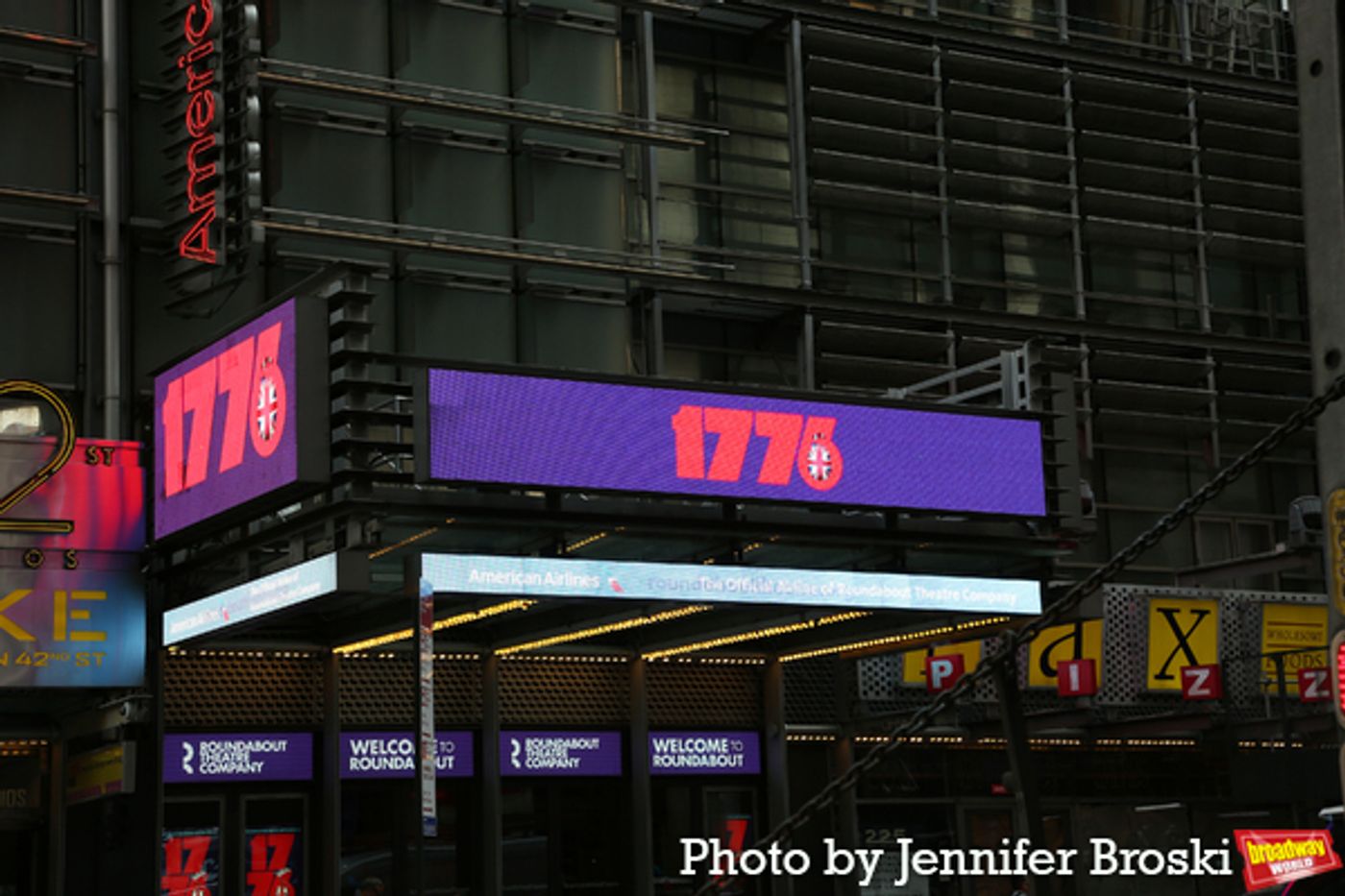 Up on the Marquee: 1776 Up on the Marquee: 1776 Image