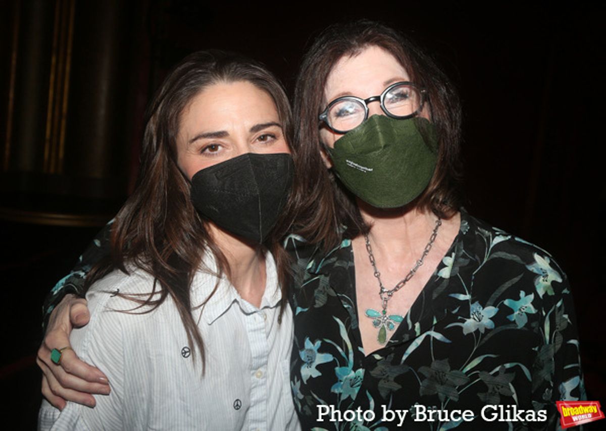 Sara Bareilles and Joanna Gleason  at 