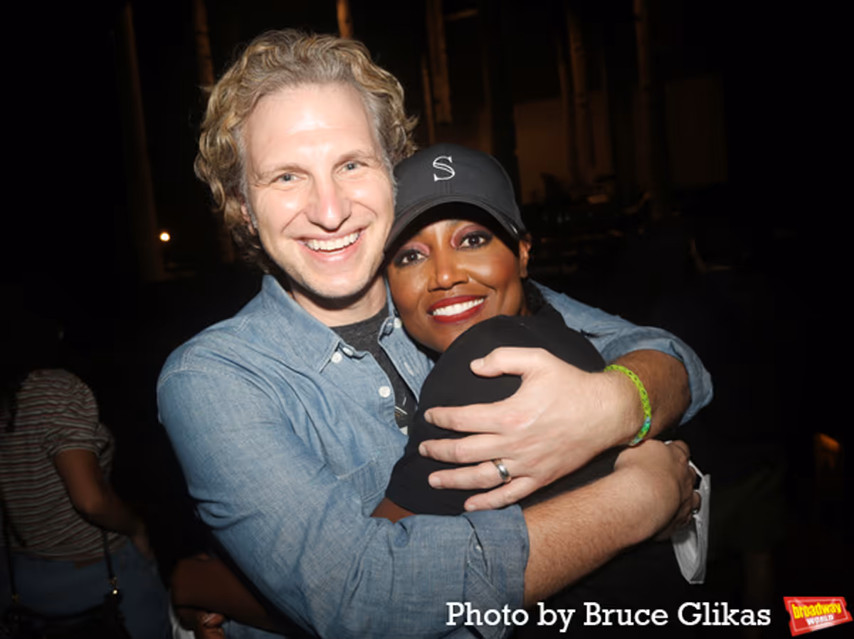 Sebastian Arcelus and Patina Miller  at 