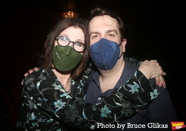 Joanna Gleason and Musical Director Rob Berman  Photo