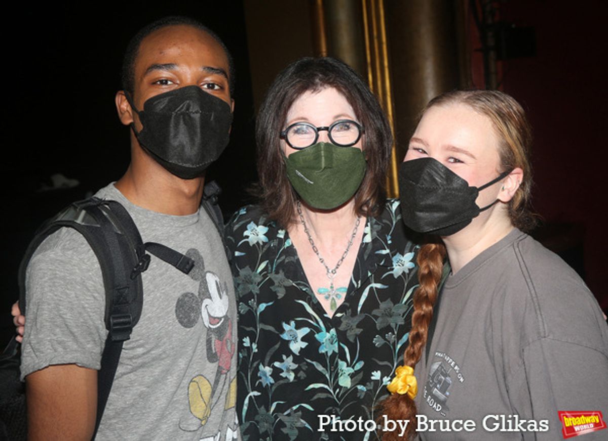 Cole Thompson, Joanna Gleason and Julia Lester at 