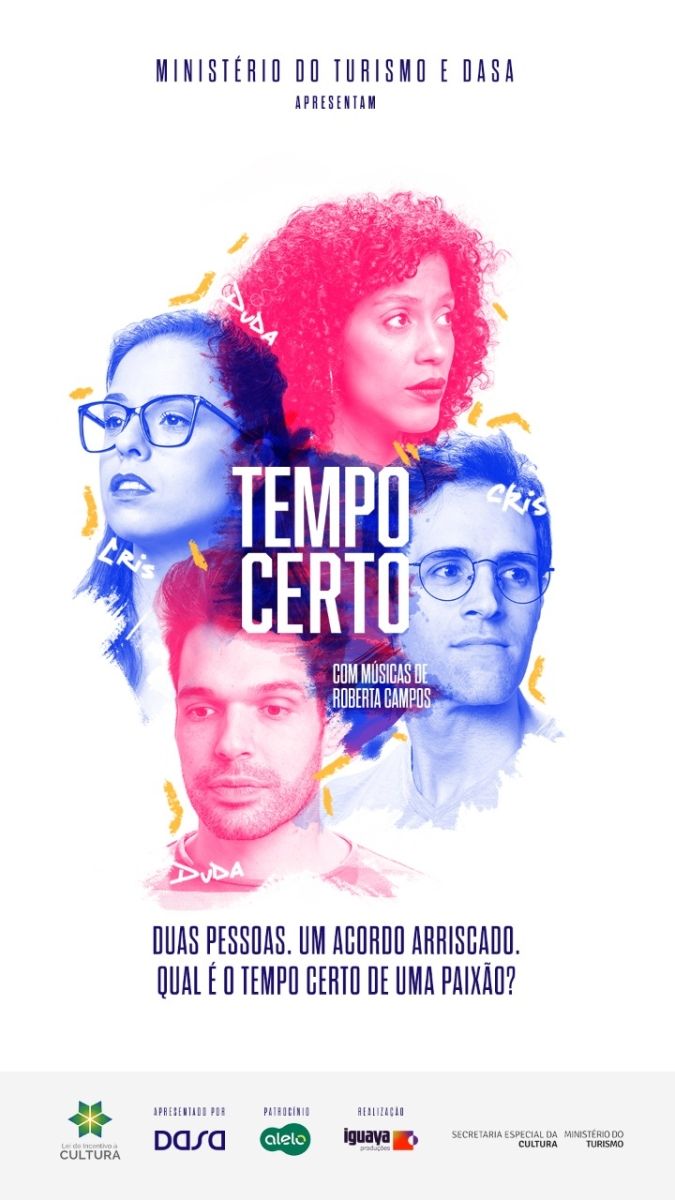For the First Time on Stage, Musical TEMPO CERTO (Right Time) Features Songs by Roberta Campos  Image