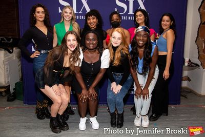 Back: Gerianne Perez, Zan Berube, Cecilia Snow, Terica Marie, Aline Mayagoitia, Sydne Photo