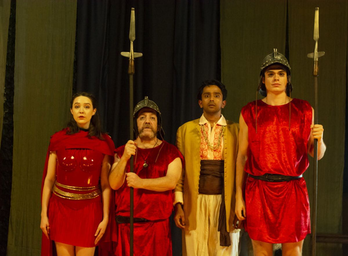 Gillian Britt, Linus Gelber, Abhishek Ojha and Charlie Ferrara at Photos: Photos: Get a First Look at Stag & Lion's SALOME