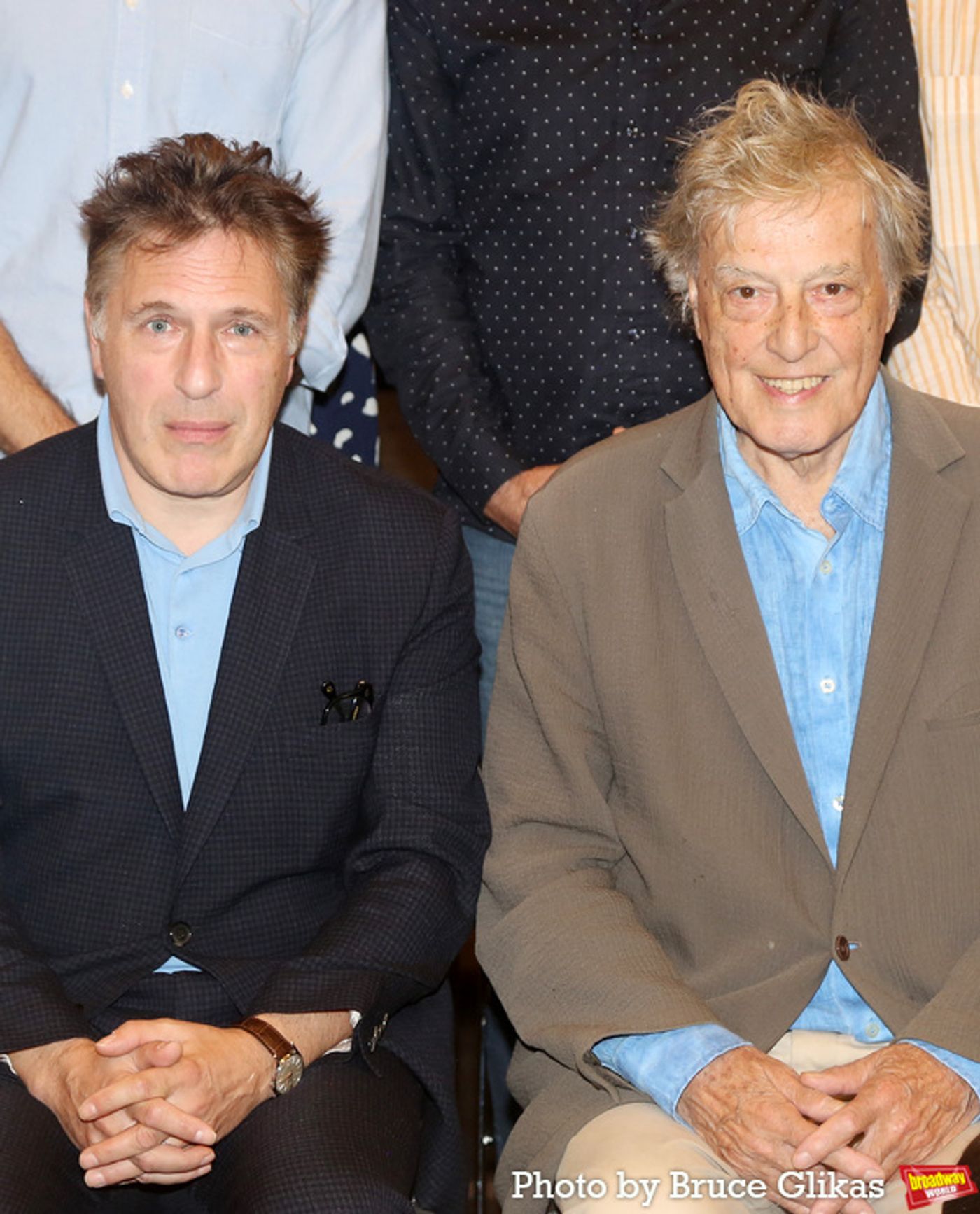 Photos: Tom Stoppard, Patrick Marber, and the Cast of LEOPOLDSTADT Meet the Press  Image