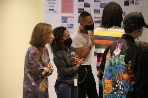 Co-Directors Susan V. Booth and Tinashe Kajese-Bolden with Scenic and Costume Designer Lex Liang @ BroadwayWorld Co-Directors Susan V. Booth and Tinashe Kajese-Bolden with Scenic and Costume Designe Photo