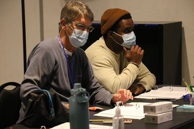 Actors Chris Kayser and Brandon Burditt Photo