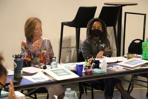 Co-Directors Susan V. Booth and Tinashe Kajese-Bolden @ BroadwayWorld Co-Directors Susan V. Booth and Tinashe Kajese-Bolden Photo