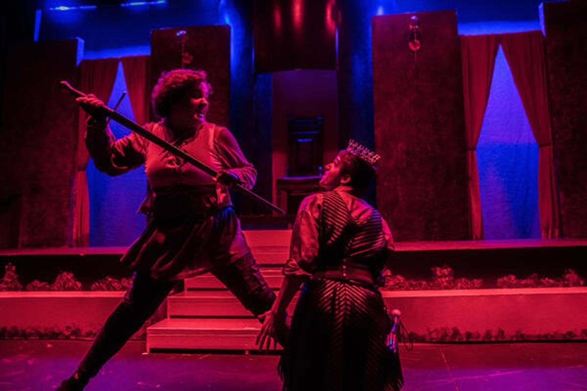 Genesis Sanchez and Aszkara Gilchrist at Photos: First Look at Babes with Blades Theatre Company's RICHARD III