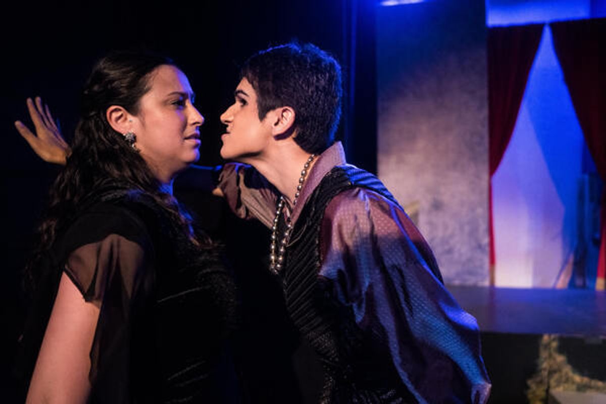 Kristen Alesia and Aszkara Gilchrist  at 