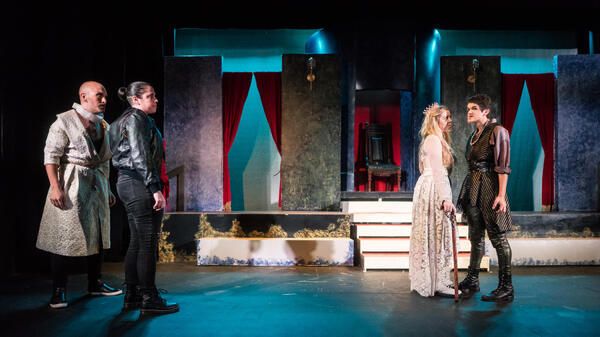 Pat Roache, Jillian Leff, Lauren Paige and Aszkara Gilchrist Photo