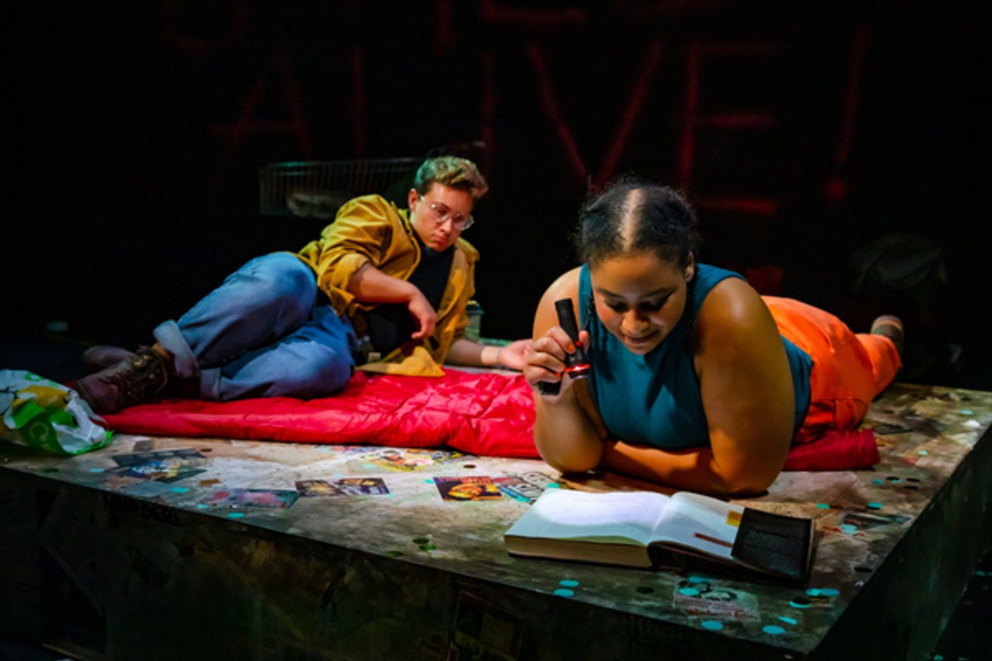 Photos: First Look at Elijah Ferreira and Jade Johnson in HELP! WE ARE STILL ALIVE Photos: First Look at Elijah Ferreira and Jade Johnson in HELP! WE ARE STILL ALIVE Image