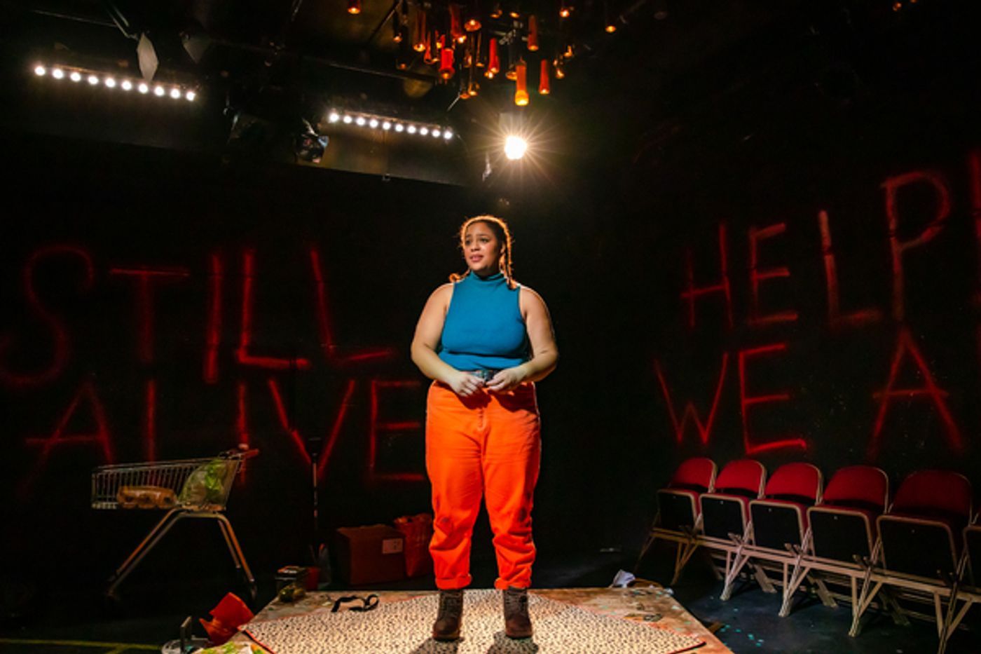 Photos: First Look at Elijah Ferreira and Jade Johnson in HELP! WE ARE STILL ALIVE  Image