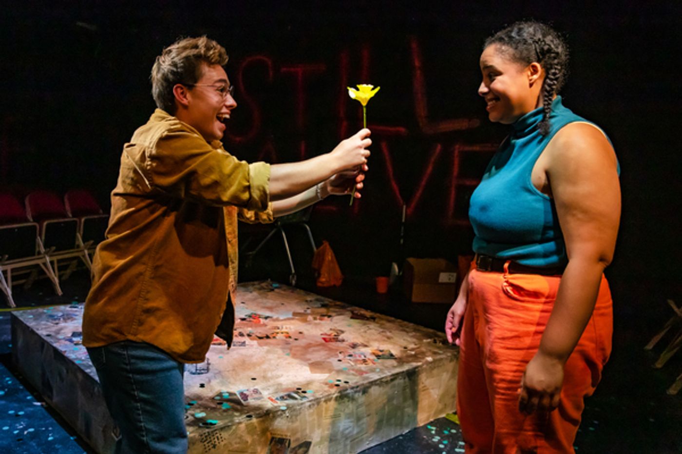 Photos: First Look at Elijah Ferreira and Jade Johnson in HELP! WE ARE STILL ALIVE Photos: First Look at Elijah Ferreira and Jade Johnson in HELP! WE ARE STILL ALIVE Image