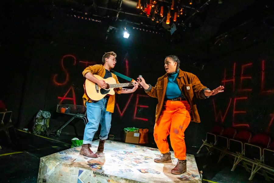 Photos: First Look at Elijah Ferreira and Jade Johnson in HELP! WE ARE STILL ALIVE Image