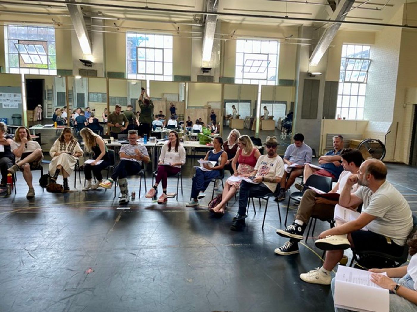 Photos: Inside Rehearsal For THE TIME TRAVELLER'S WIFE: THE MUSICAL at Storyhouse in Chester  Image