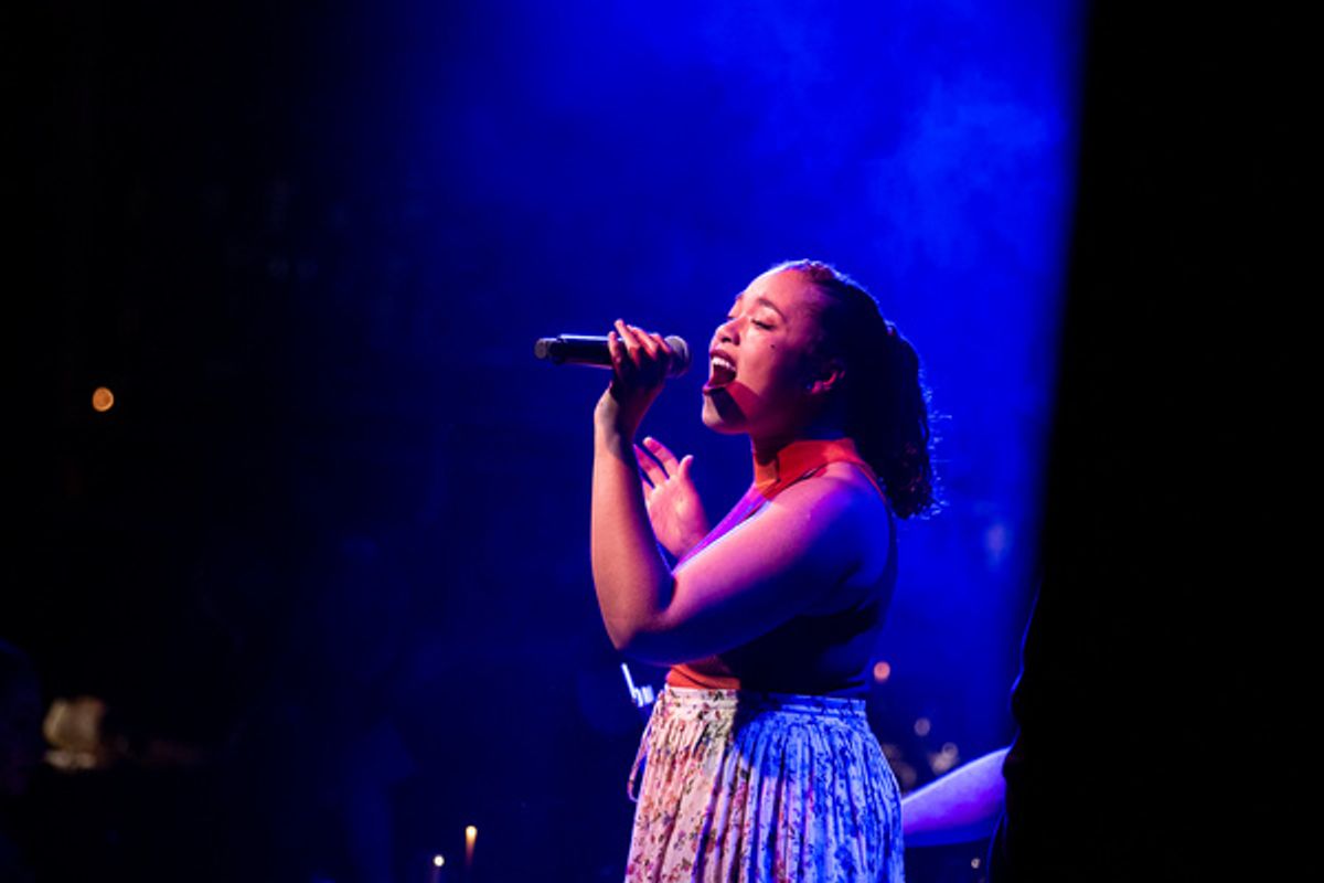 Grace Ellis Solomon at Photos: Michael Anthony Theatrical Debuts LIGHTS... CAMERA... BROADWAY at Chelsea Table and Stage