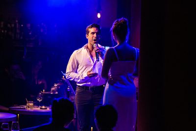 Brian Rodriguez and Jillian Mitchell  Photo